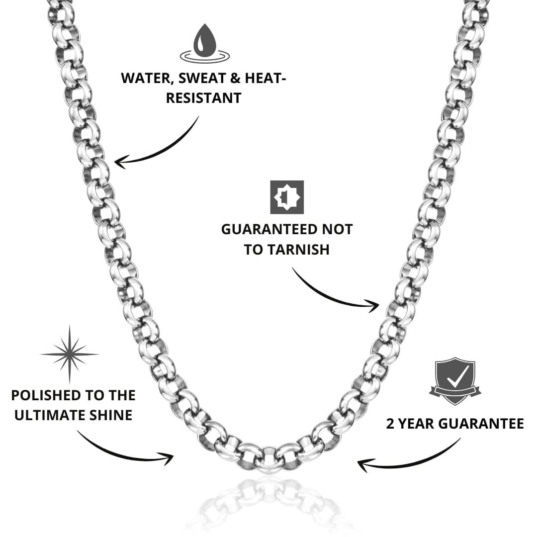 Belcher Chain Silver | 8mm - Image 3