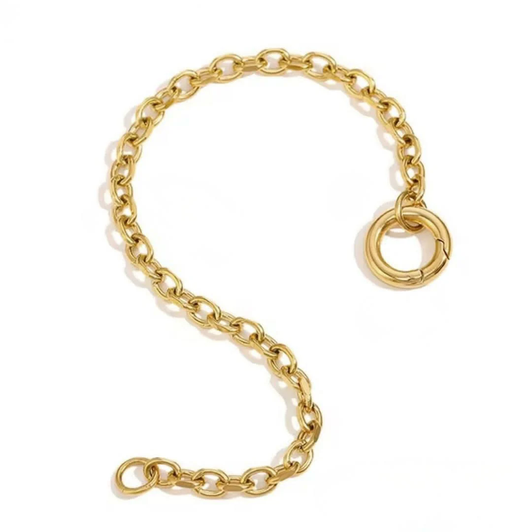 Cable Chain Bracelet Gold