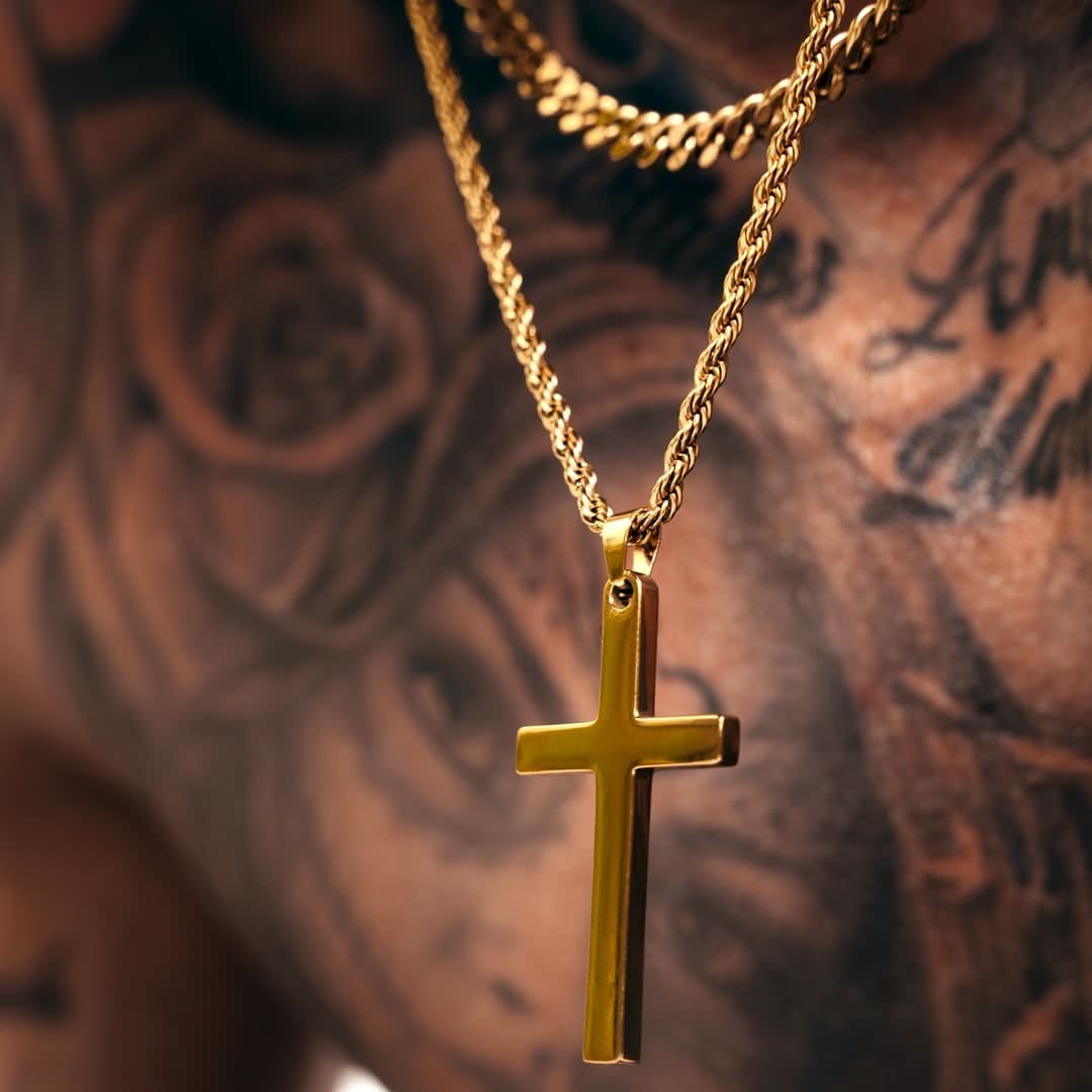 Cross Pendant | Gold - Image 5