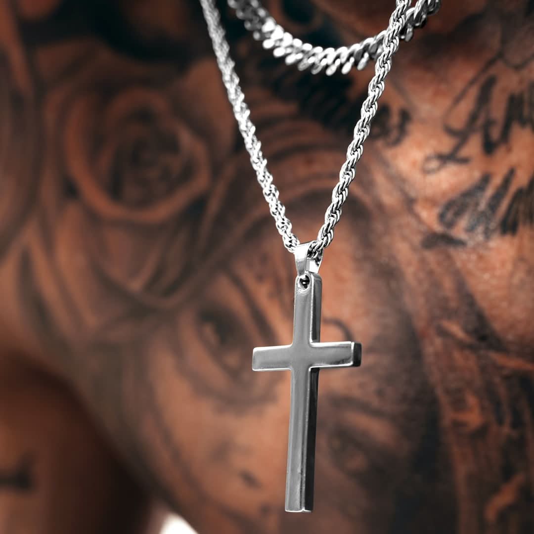 Cross Pendant | Silver - Image 5