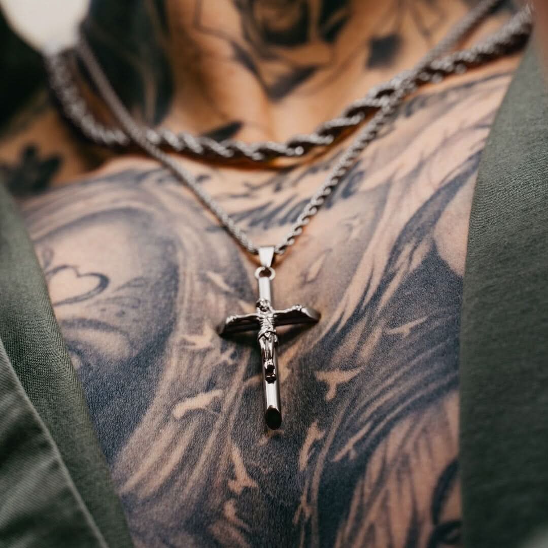 Crucifix Pendant | Gun Metal - Image 6