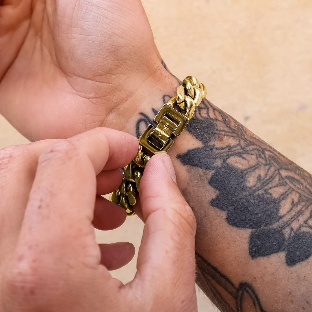 Cuban Bracelet Gold | 12mm - Image 5