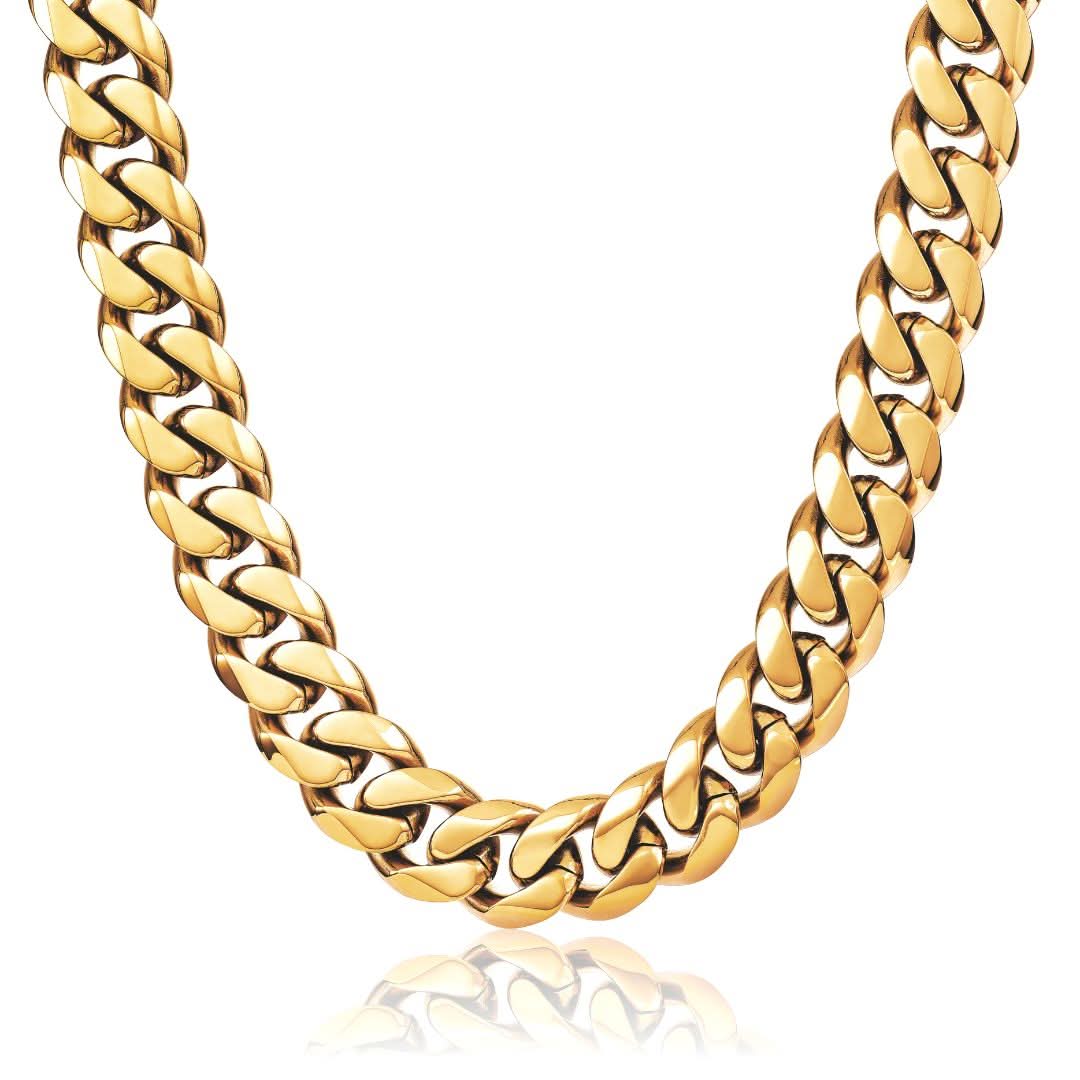 Cuban Chain Gold | 14mm