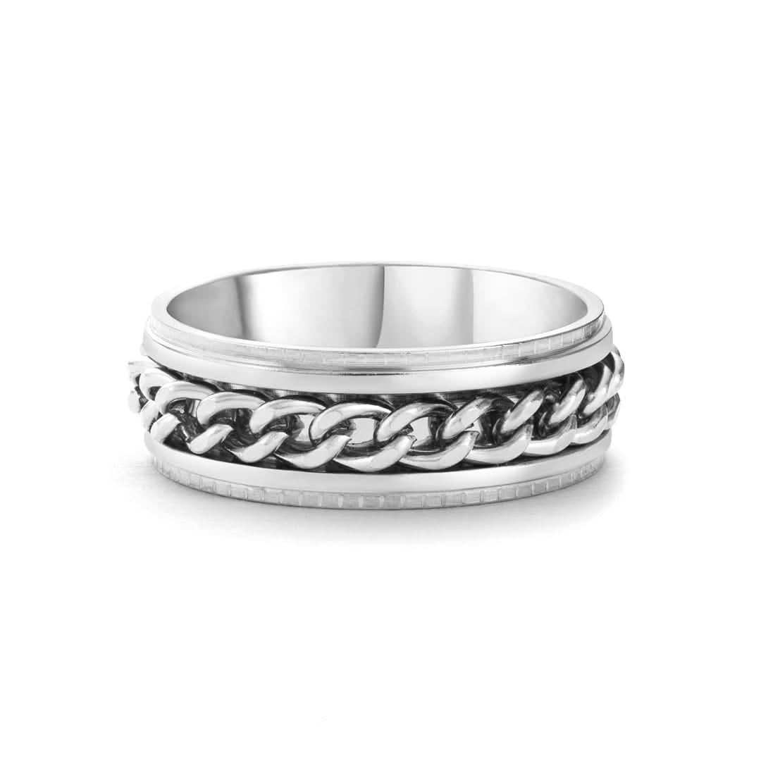 Cuban Ring | Silver