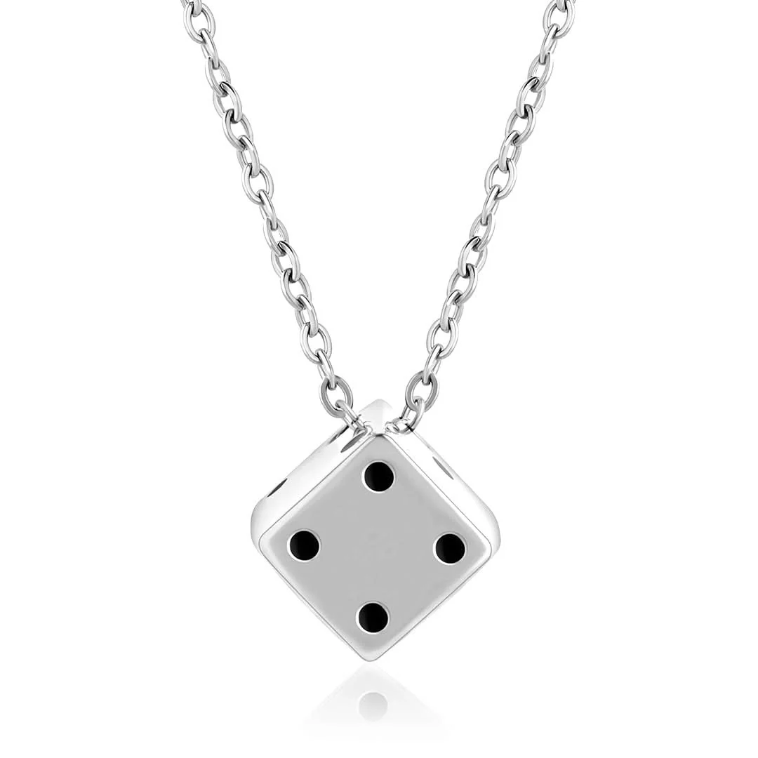 Dice Pendant | Silver