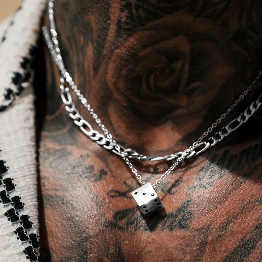 Dice Pendant | Silver - Image 6