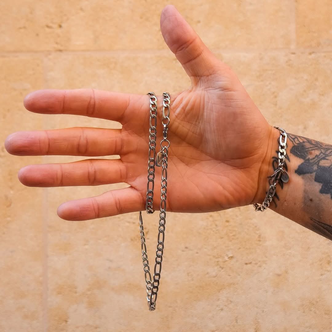 Figaro Bracelet Silver | 5mm - Image 4