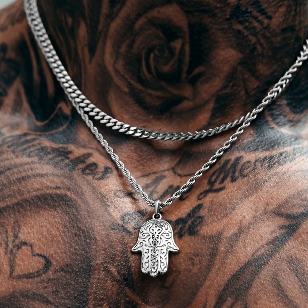 Hamsa Pendant | Silver - Image 2