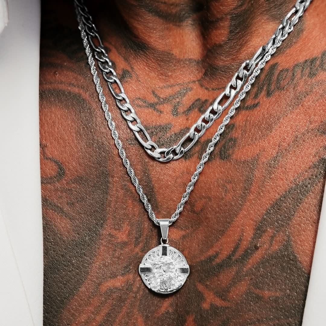 Jesus x Figaro Set | Silver - Image 2