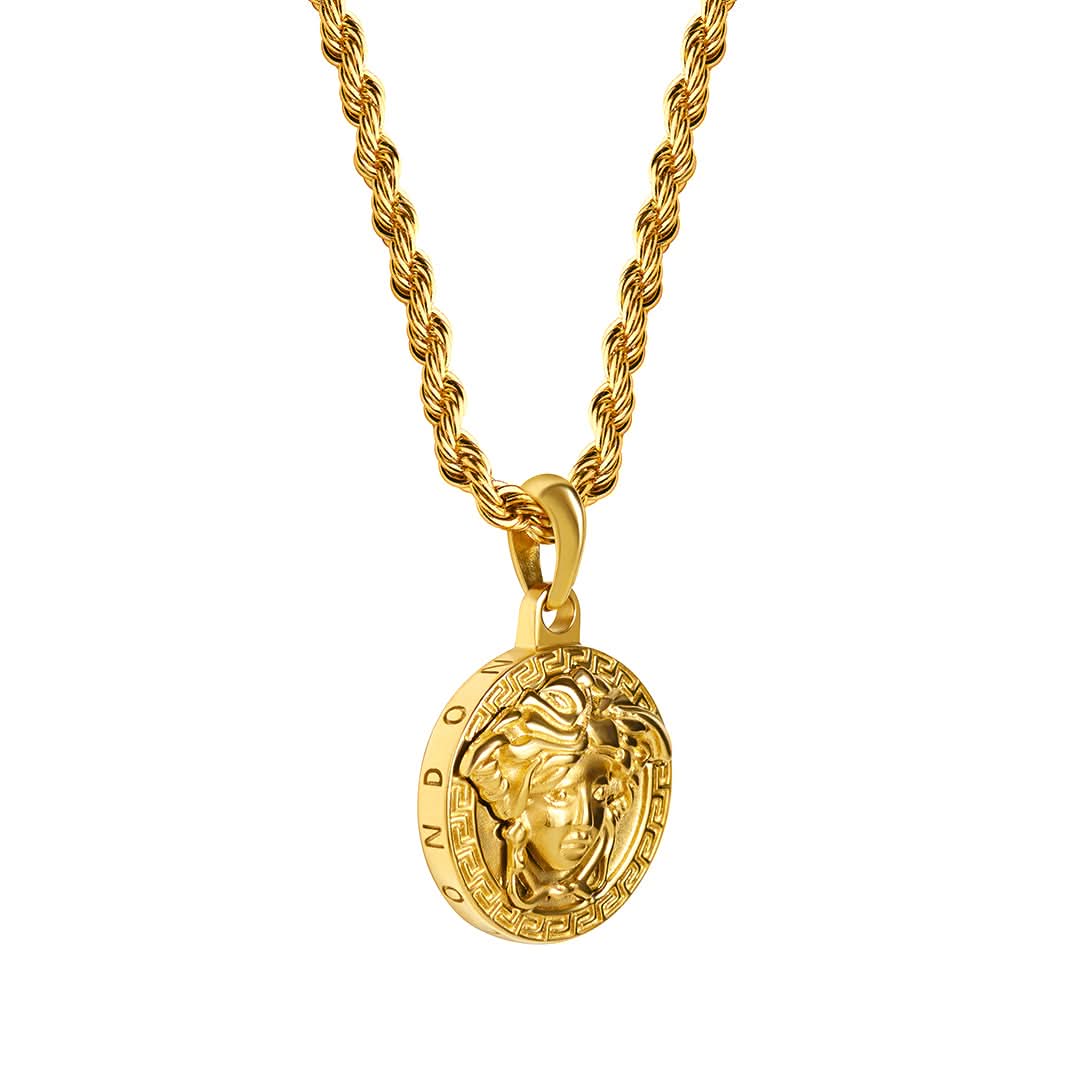 Medusa Pendant | Gold - Image 5