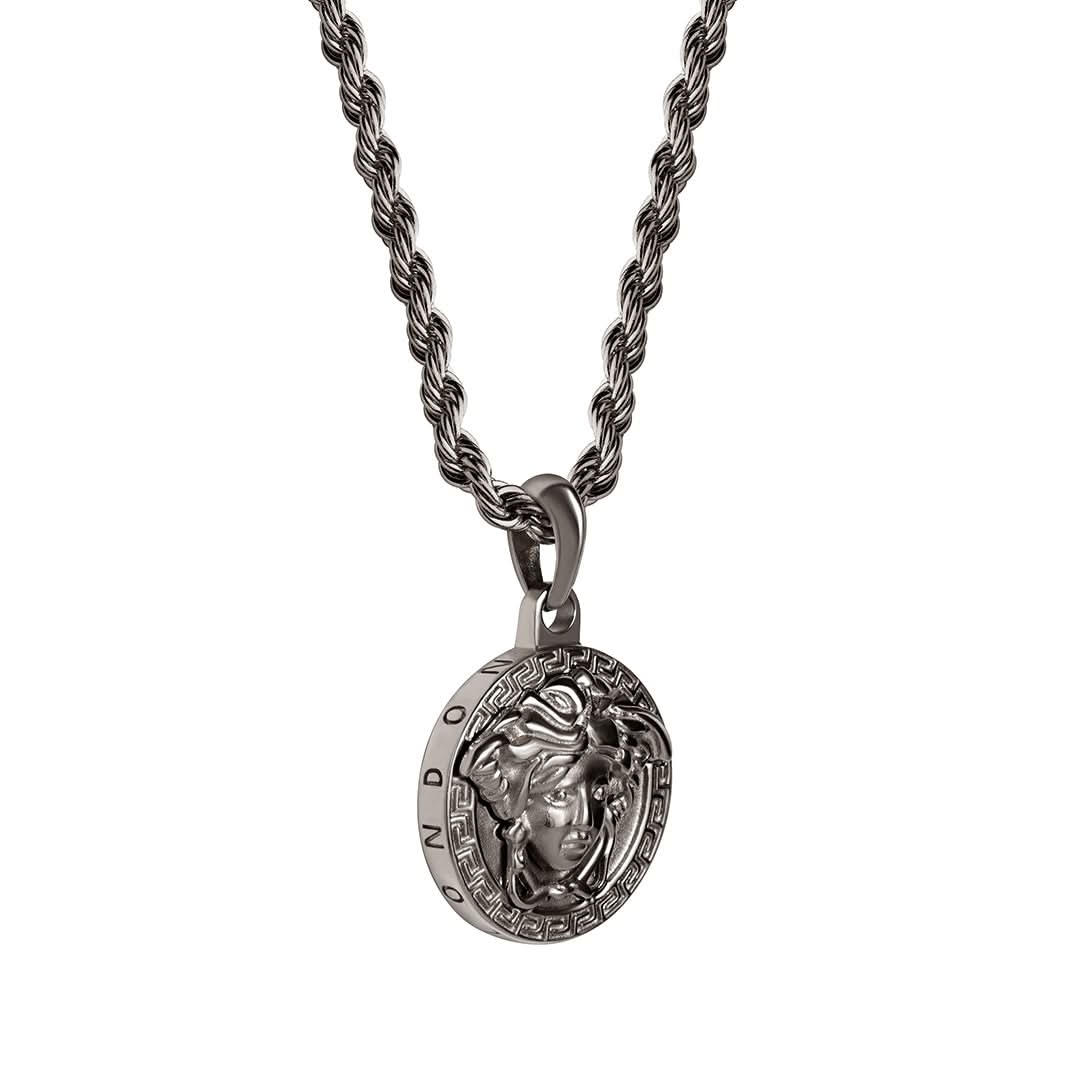 Medusa Pendant | Gun Metal - Image 5