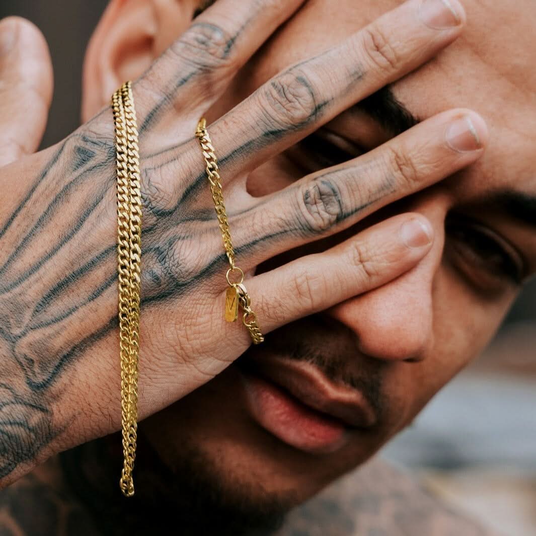 Micro Cuban Chain Gold | 3mm - Image 4