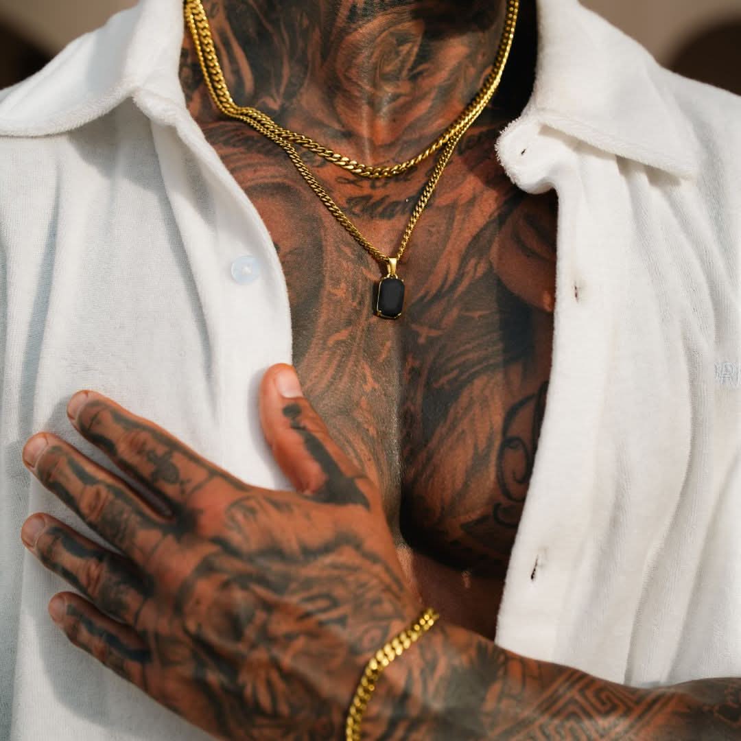 Onyx x Cuban Set | Gold - Image 2