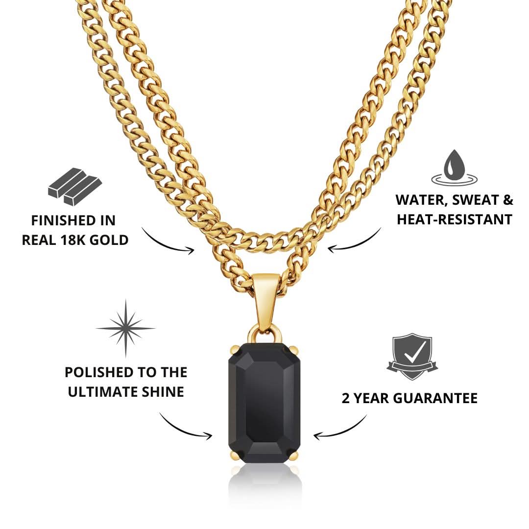 Onyx x Cuban Set | Gold - Image 3