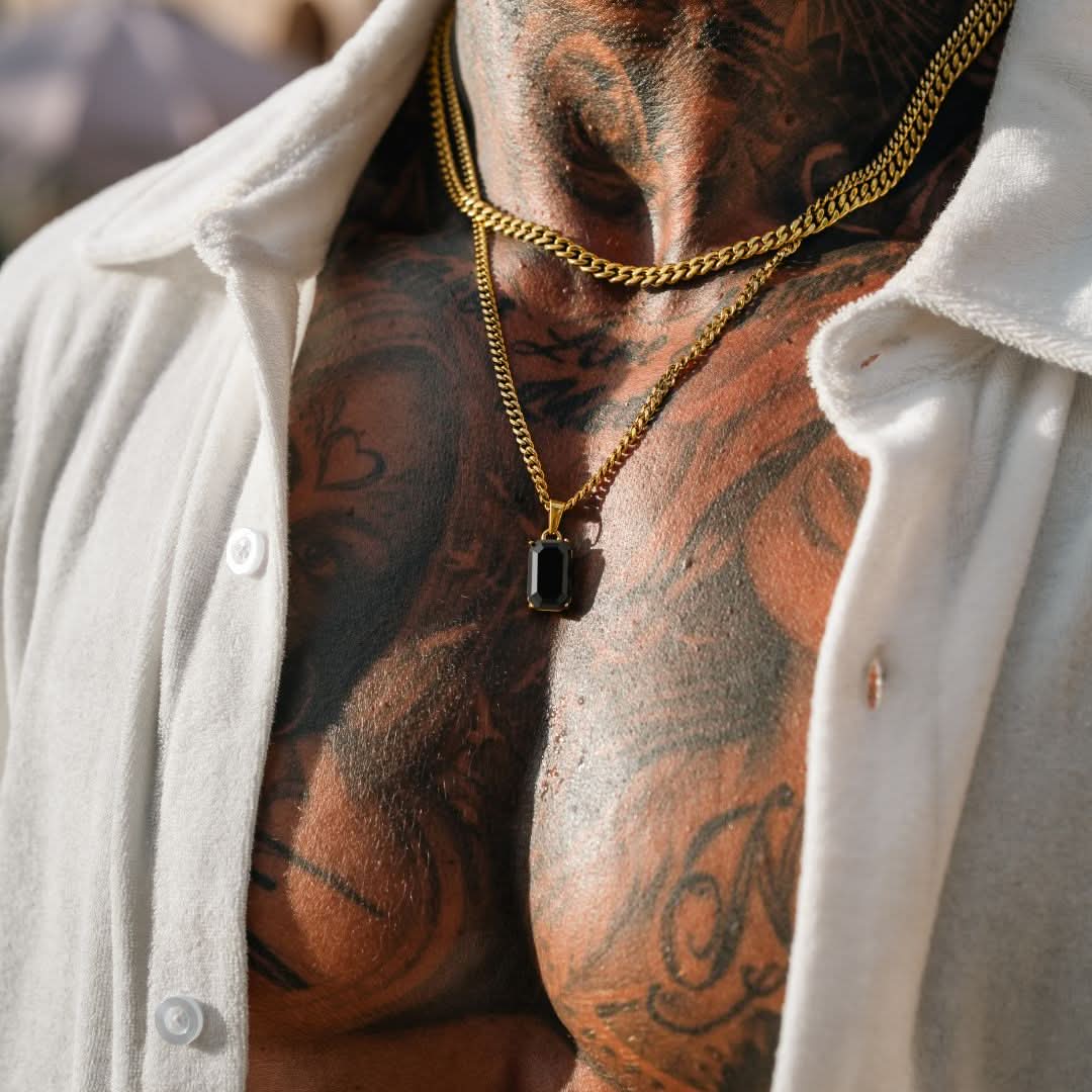 Onyx x Cuban Set | Gold - Image 4