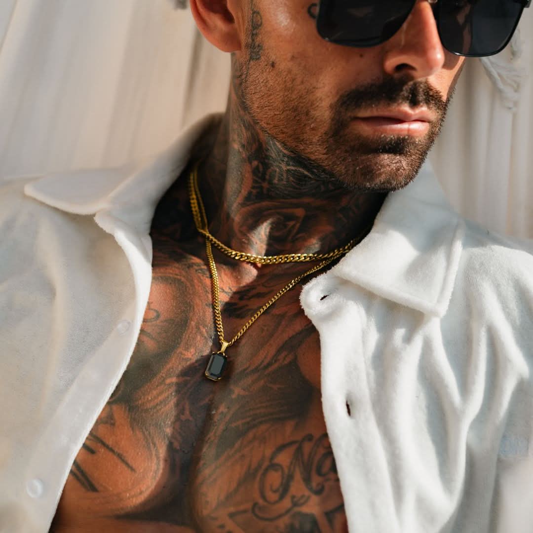Onyx x Cuban Set | Gold - Image 5