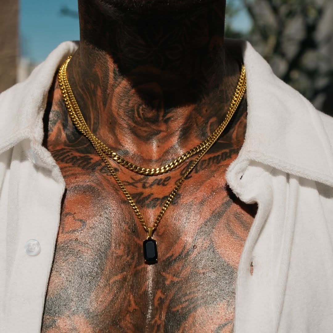 Onyx x Cuban Set | Gold - Image 6
