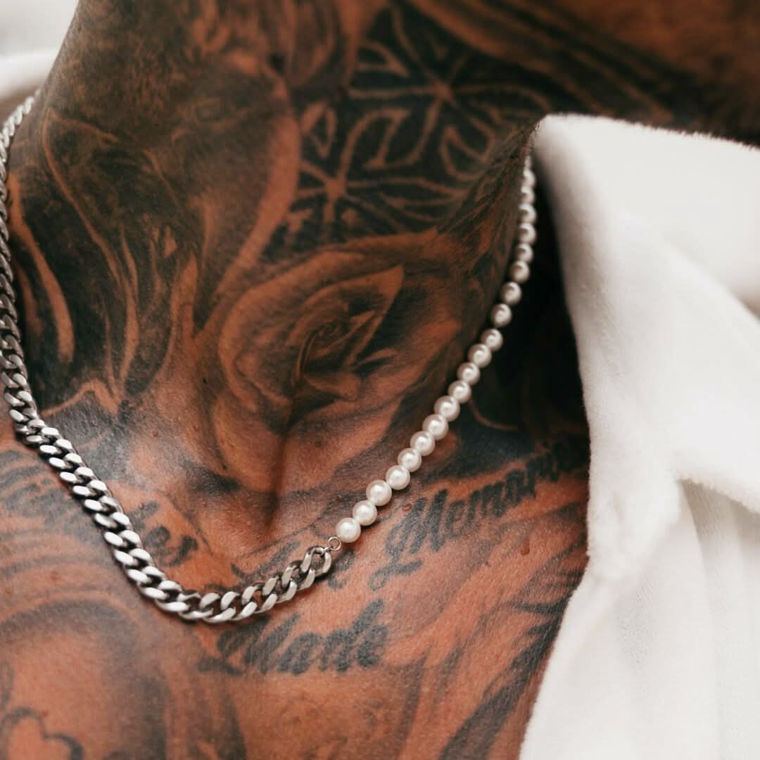 Pearl x Cuban Set | Silver - Image 6