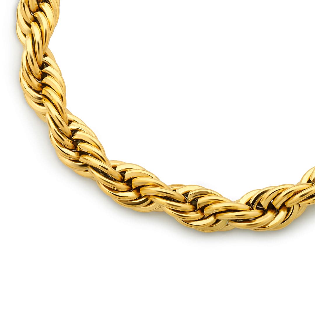 Rope Bracelet Gold | 8mm - Image 6