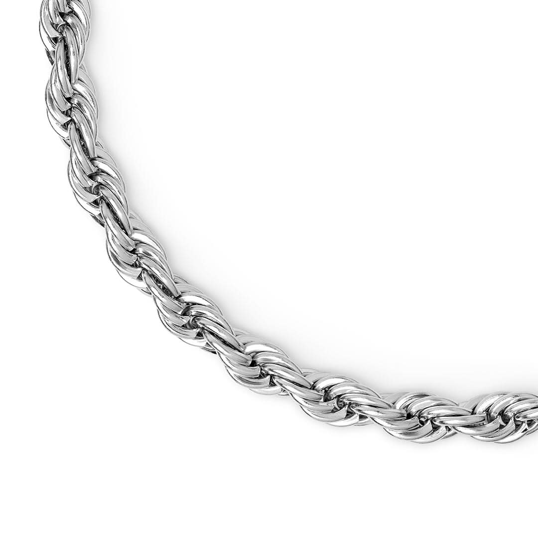 Rope Bracelet Silver | 5mm - Image 6