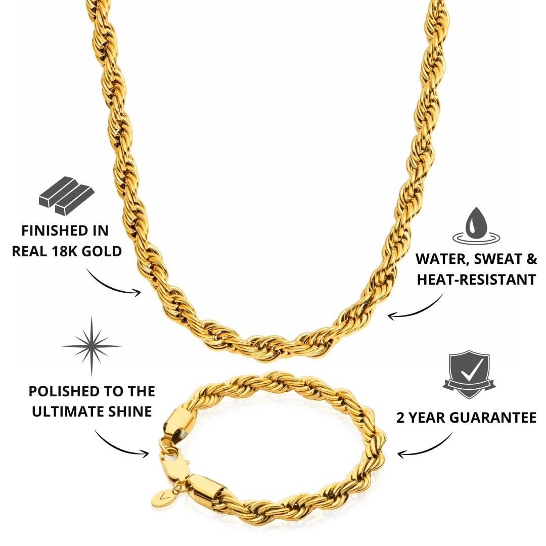 Rope Set Gold | 8mm - Image 3