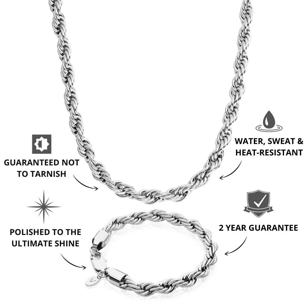 Rope Set Silver | 8mm - Image 3