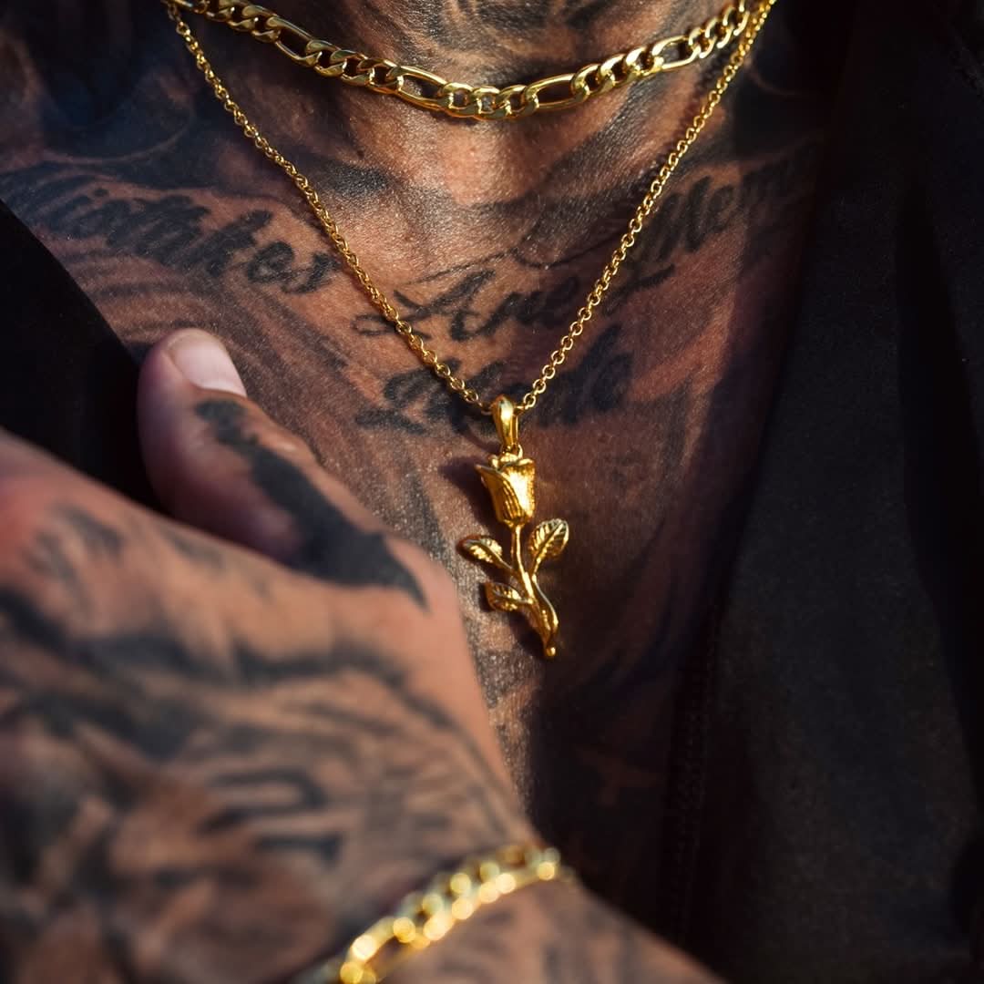 Rose Pendant | Gold - Image 5