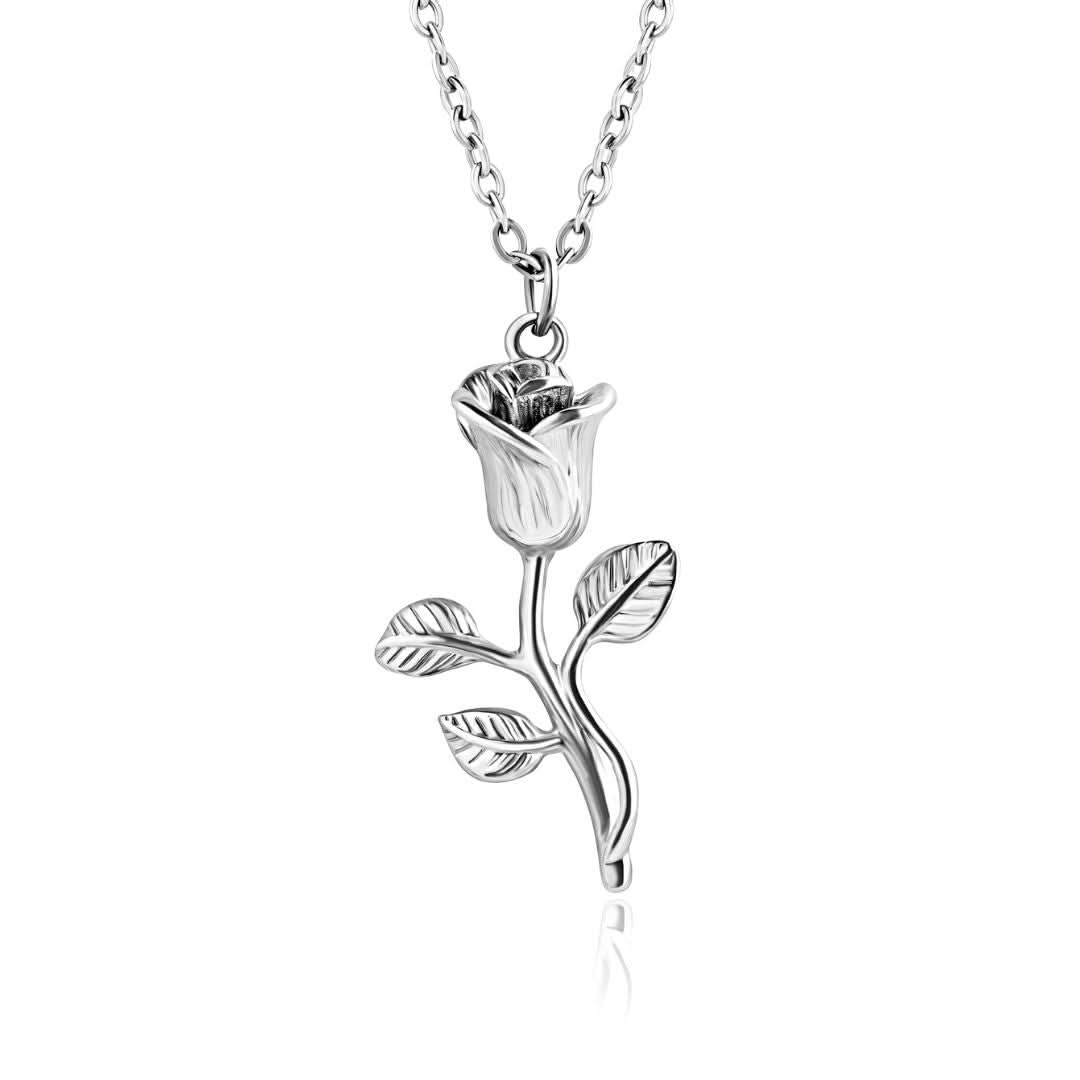 Rose Pendant | Silver