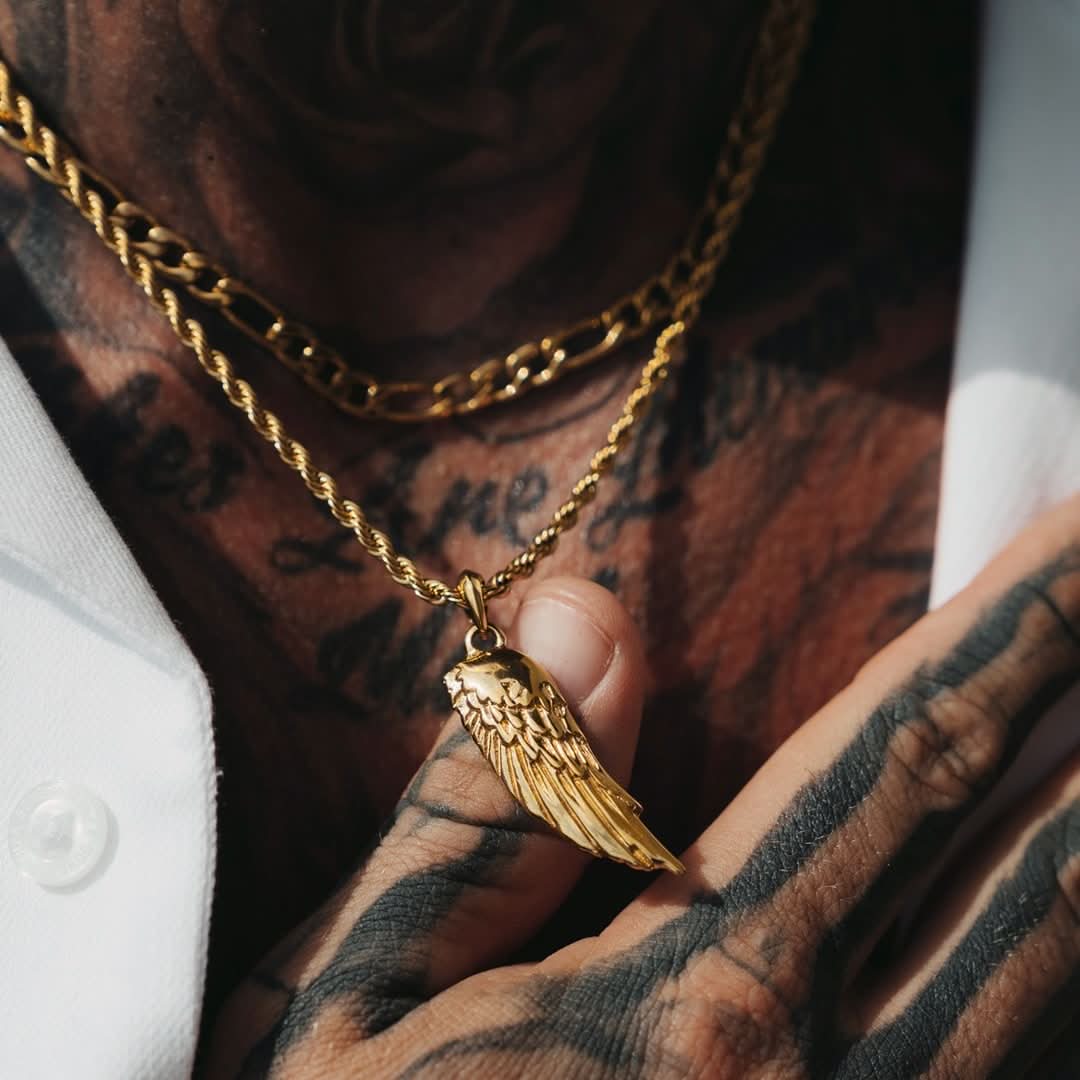 Wing Pendant | Gold - Image 4
