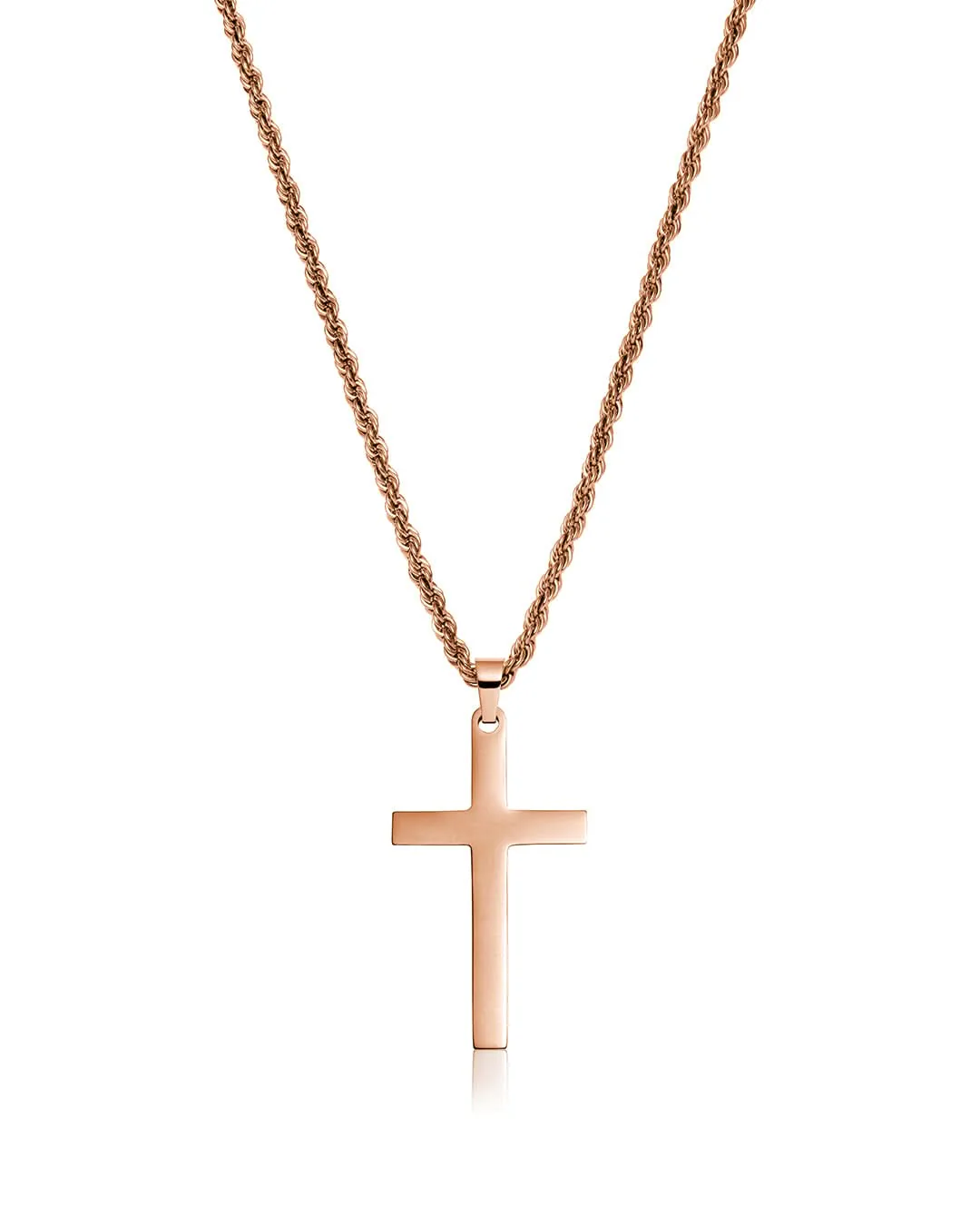 Cross Pendant | Rose Gold - Image 3