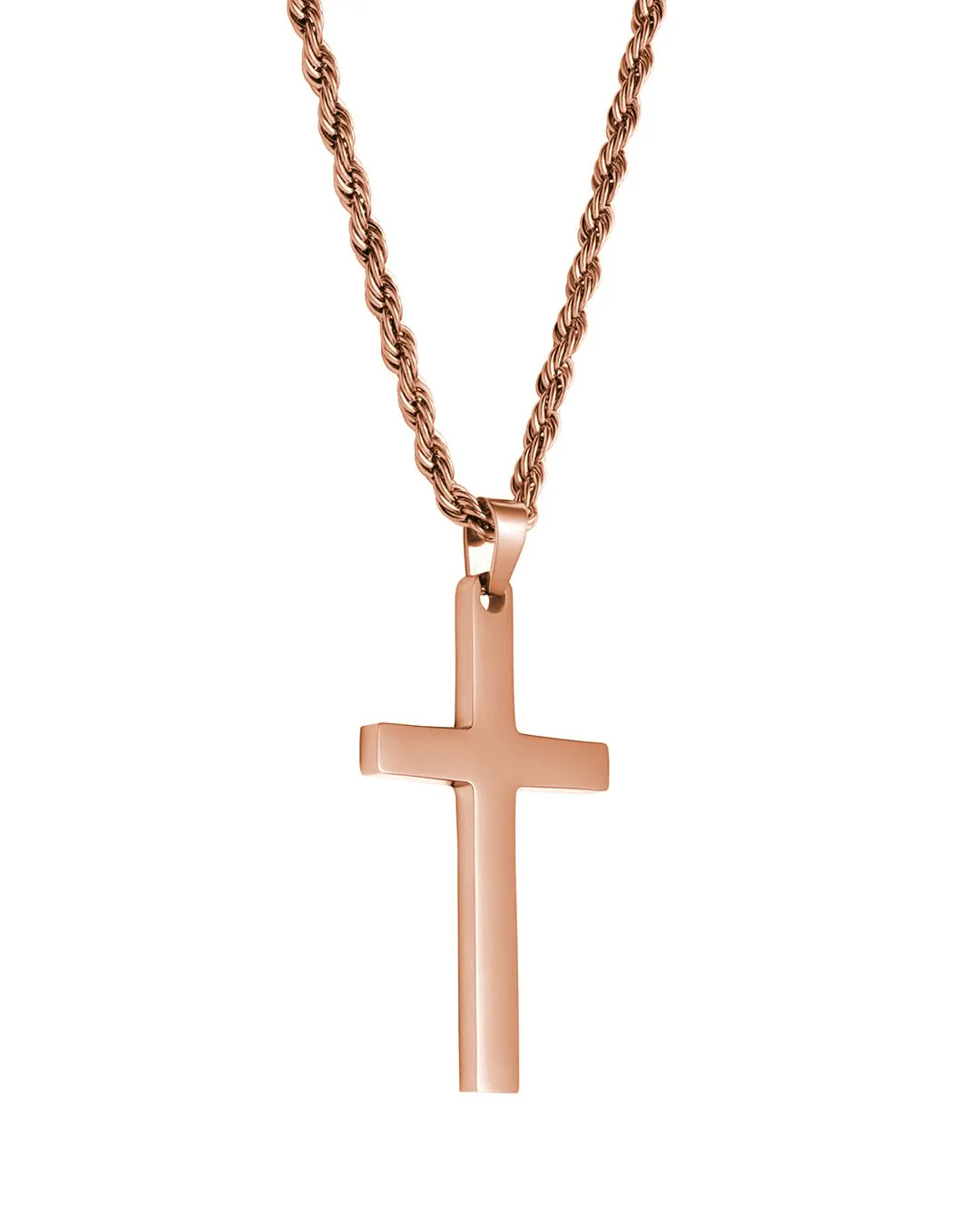 Cross Pendant | Rose Gold - Image 4