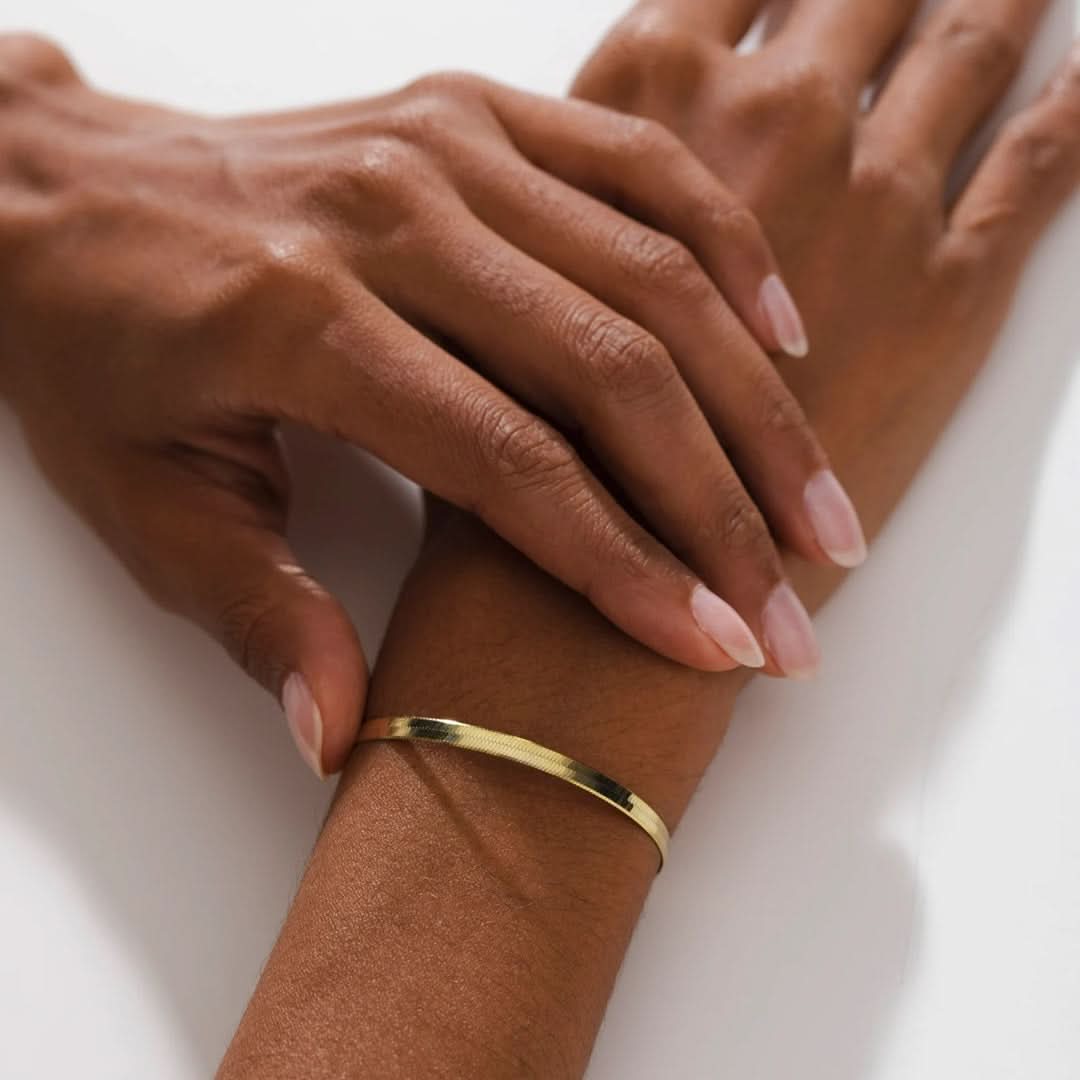 Snake Bracelet Gold - Image 3