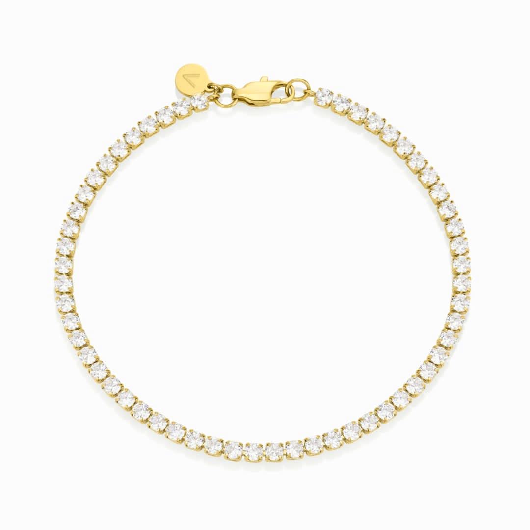 Tennis Bracelet Gold - Image 2